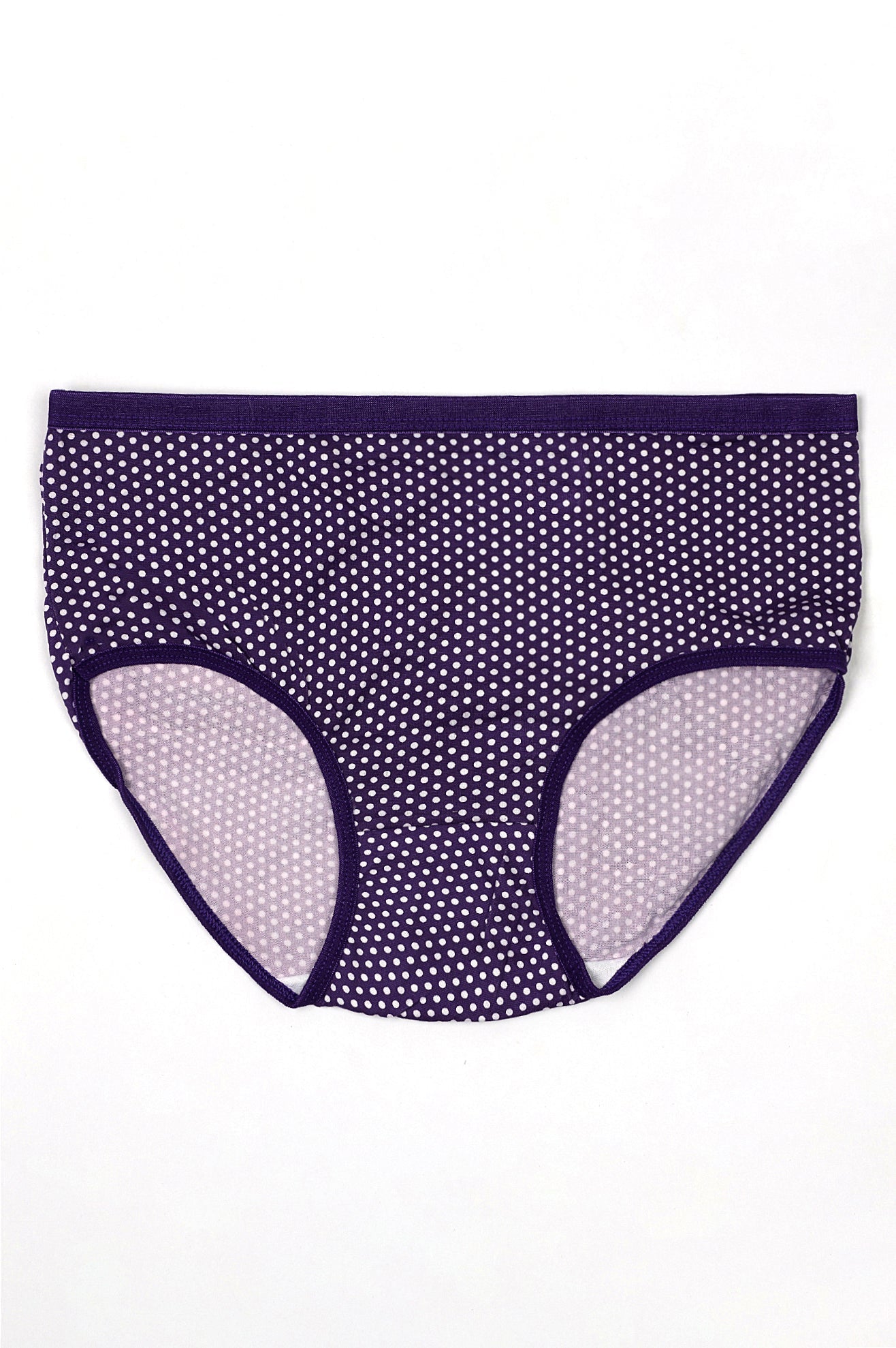 Super Soft Dotted Cotton Bikini Panties (PACK OF 3)