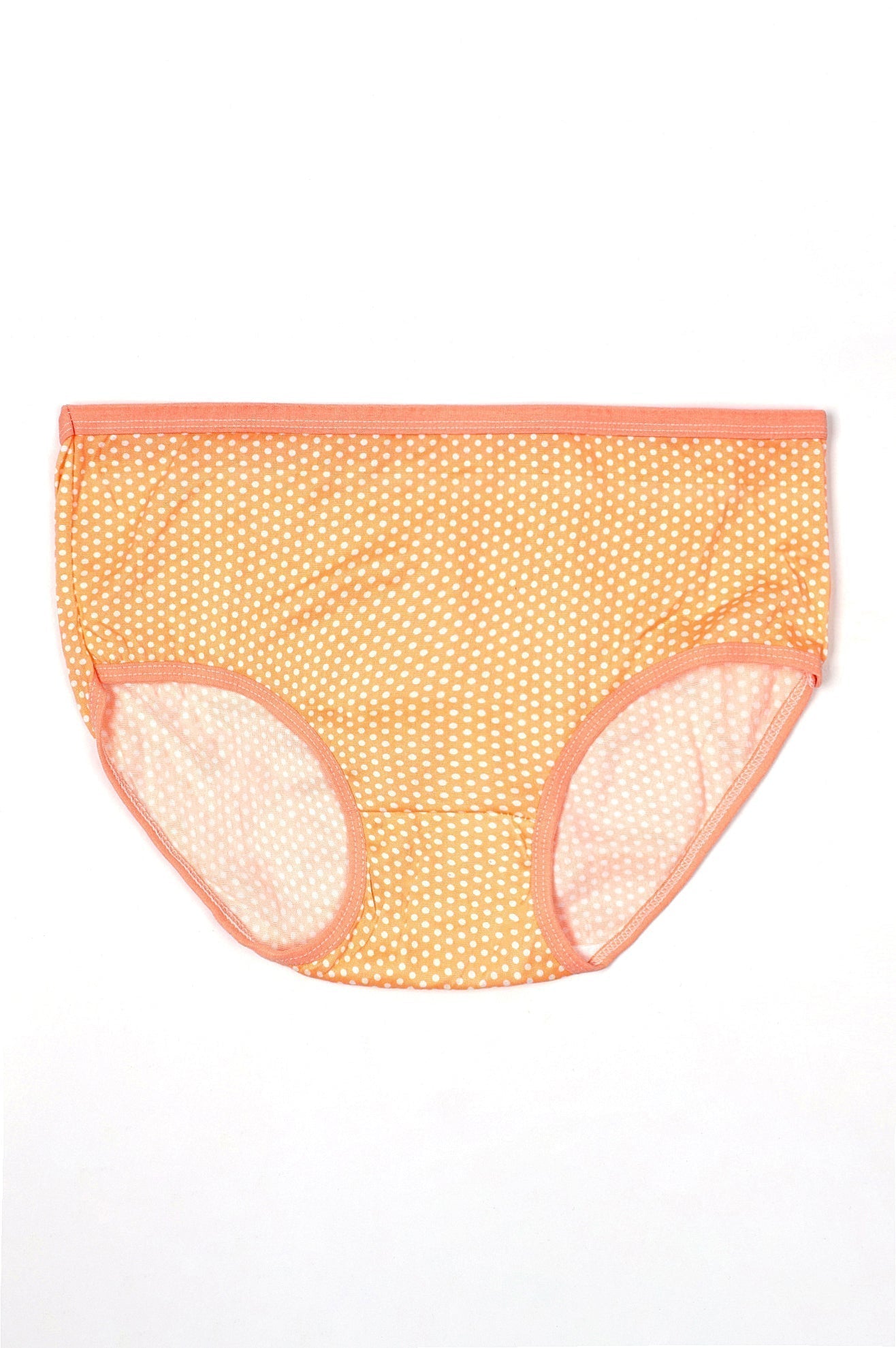 Super Soft Dotted Cotton Bikini Panties (PACK OF 6)