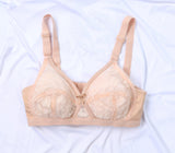 Beige Full Net Lacy Bra