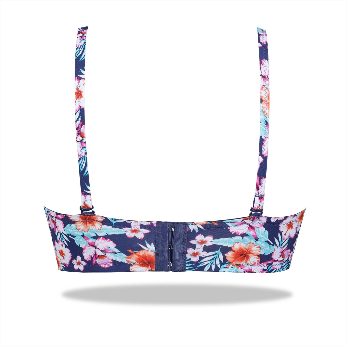 Floral Weightless Padded Scoop Bra