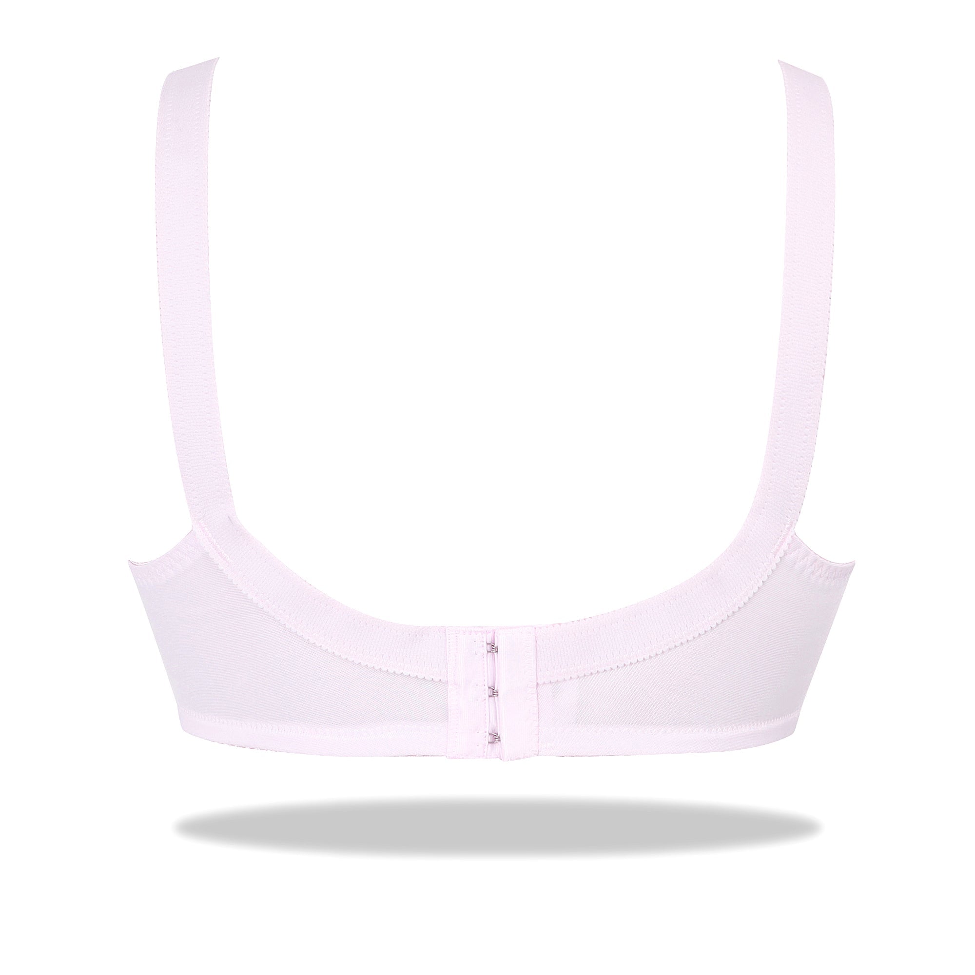 Black Doreen Bra - Cotton Full Coverage Non-Padded Wirefree Bra