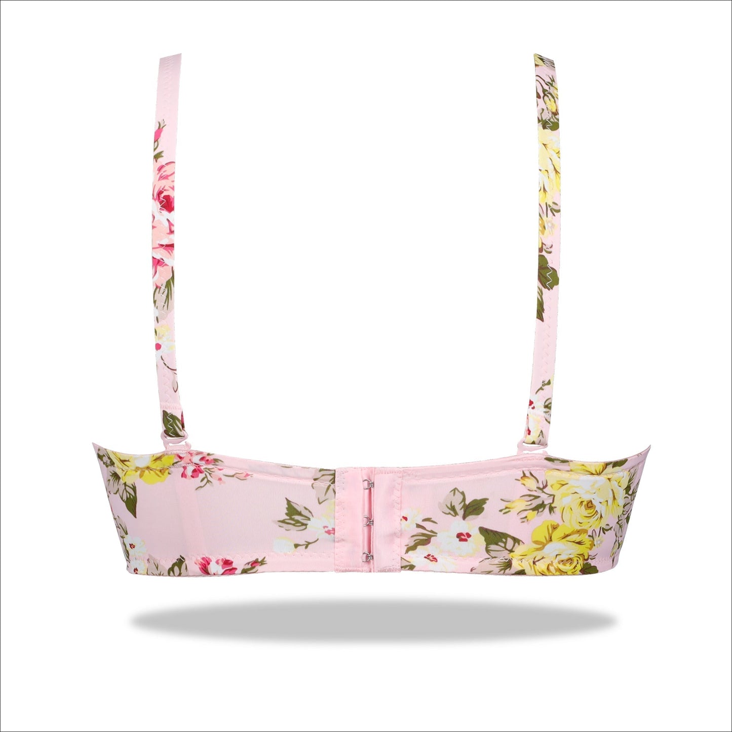 Floral Weightless Padded Scoop Bra