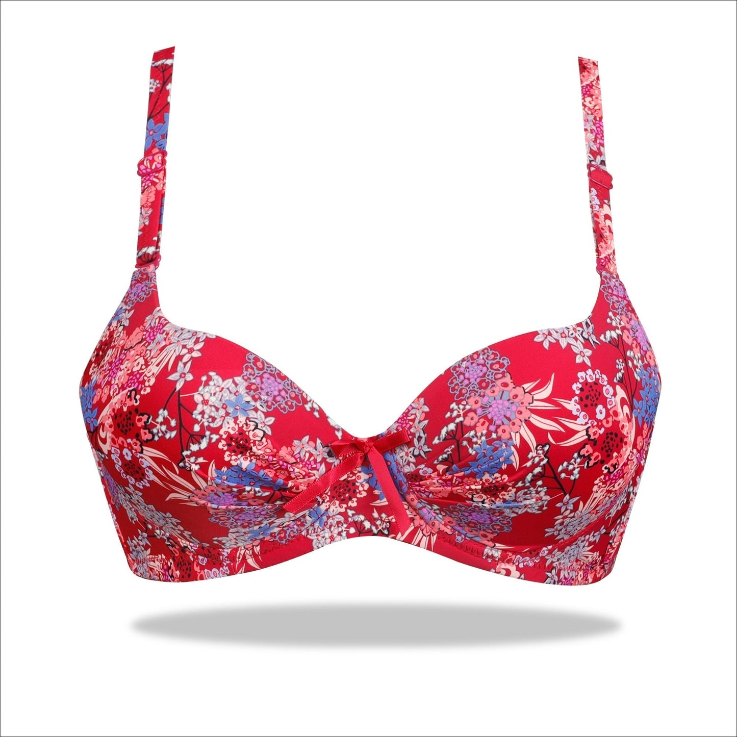 Pink Weightless Padded Scoop Bra