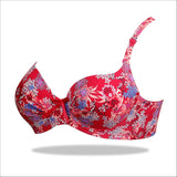 Floral Weightless Padded Scoop Bra