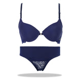 Black Marshmallow Padded Set