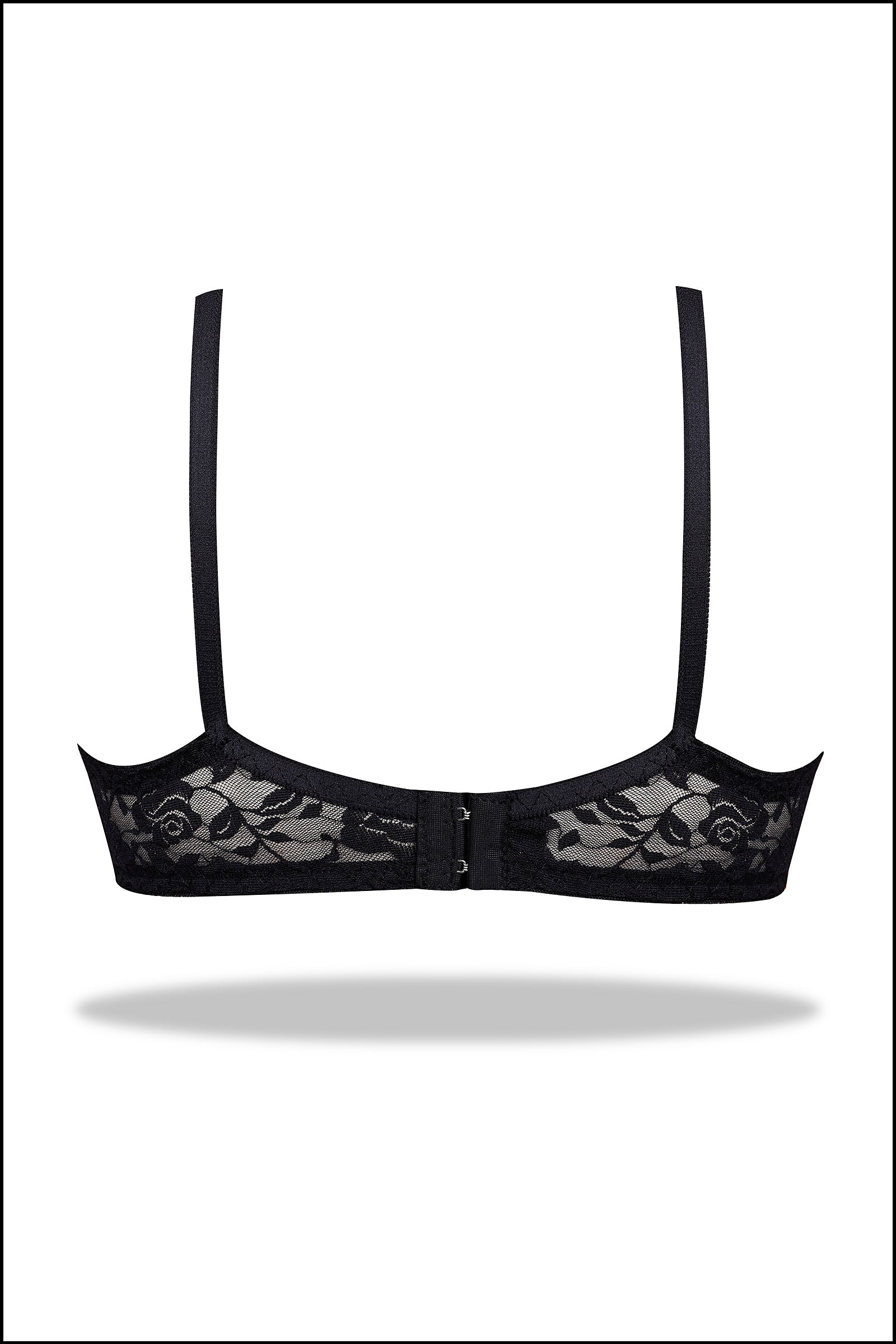Beige Daisy - Full Soft Net Stretchable Non-Wired Bra