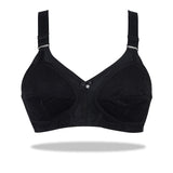 Maroon Doreen Bra - Cotton Full Coverage Non-Padded Wirefree Bra