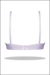 Purple Luxury Everyday Knitted Cotton Bra