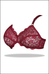 Beige Daisy - Full Soft Net Stretchable Non-Wired Bra