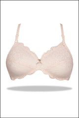 Black Daisy - Full Soft Net Stretchable Non-Wired Bra