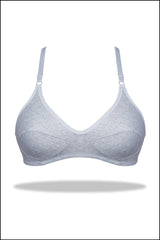 Green Luxury Everyday Knitted Cotton Bra