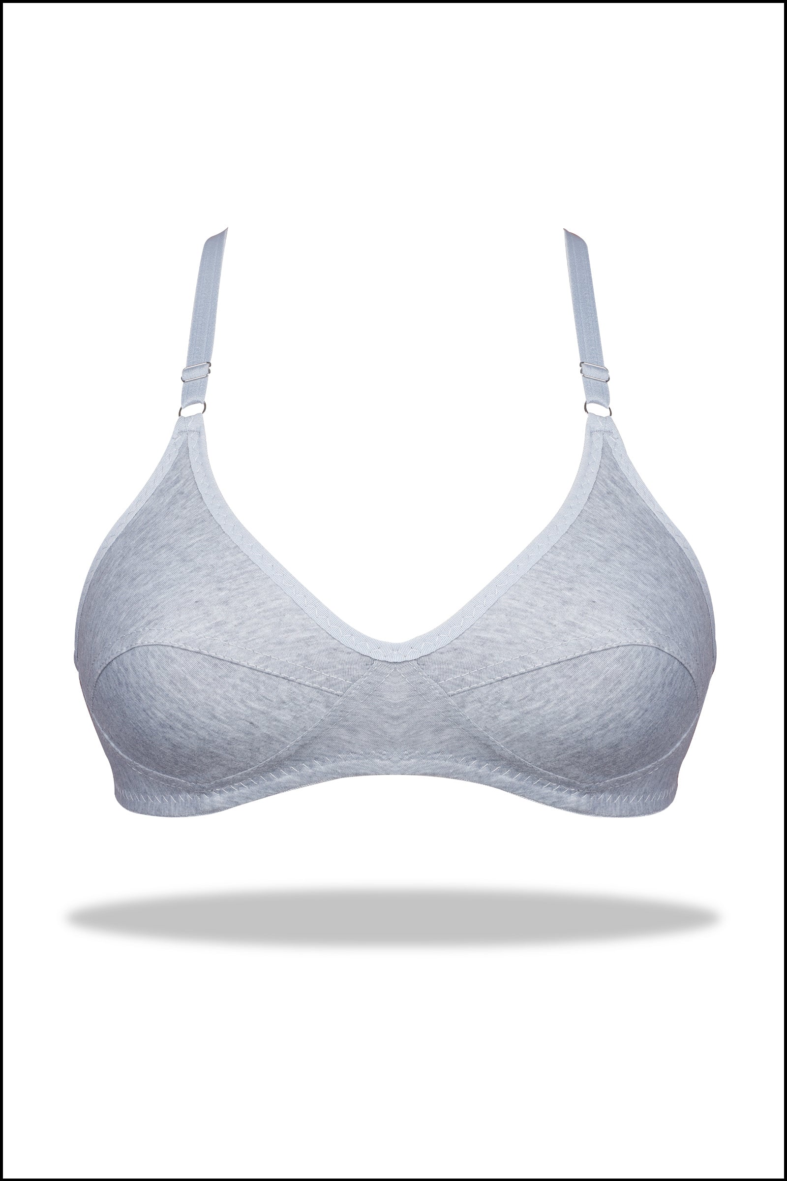Green Luxury Everyday Knitted Cotton Bra