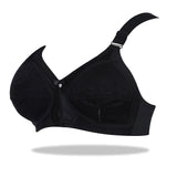 Maroon Doreen Bra - Cotton Full Coverage Non-Padded Wirefree Bra