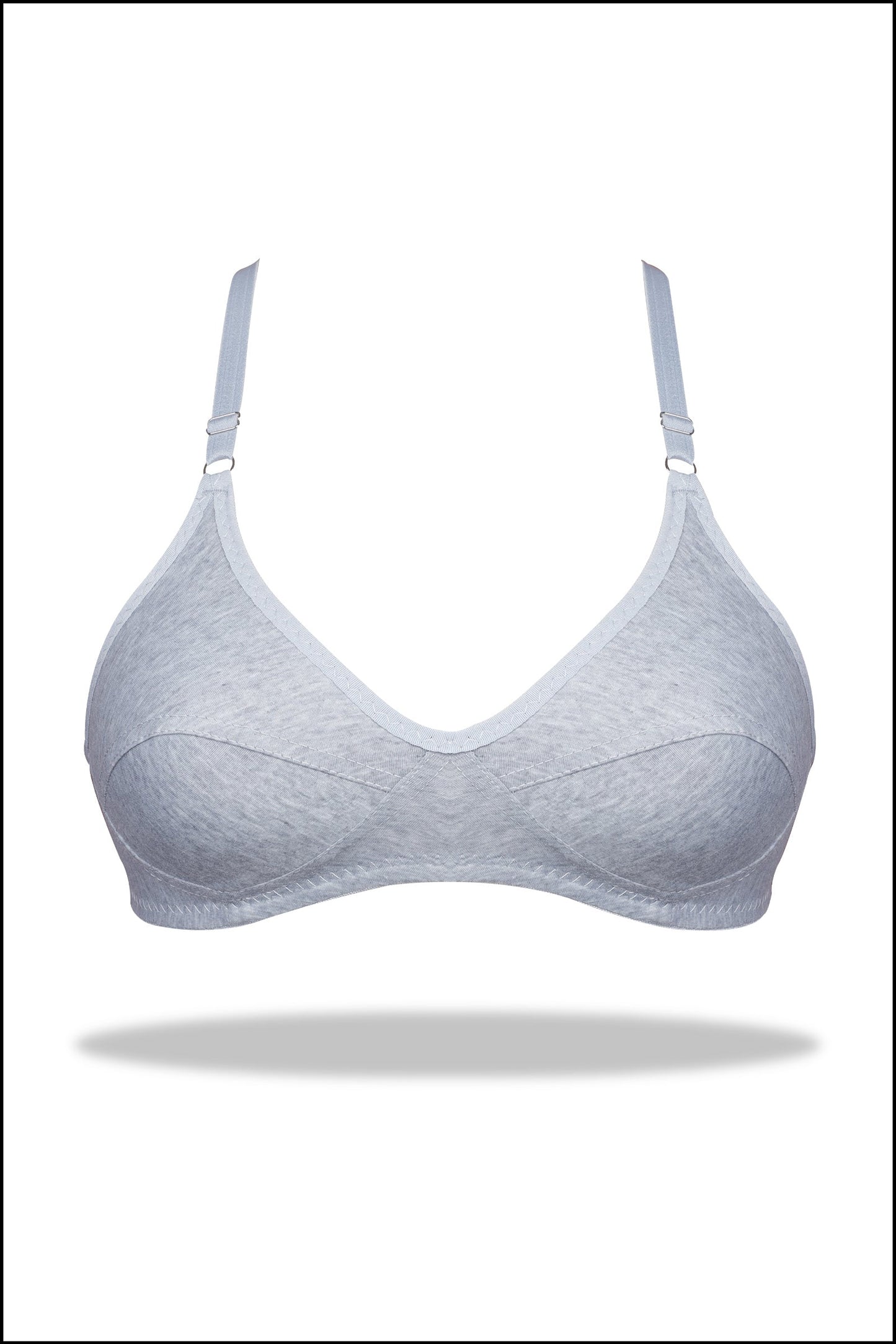 Purple Luxury Everyday Knitted Cotton Bra