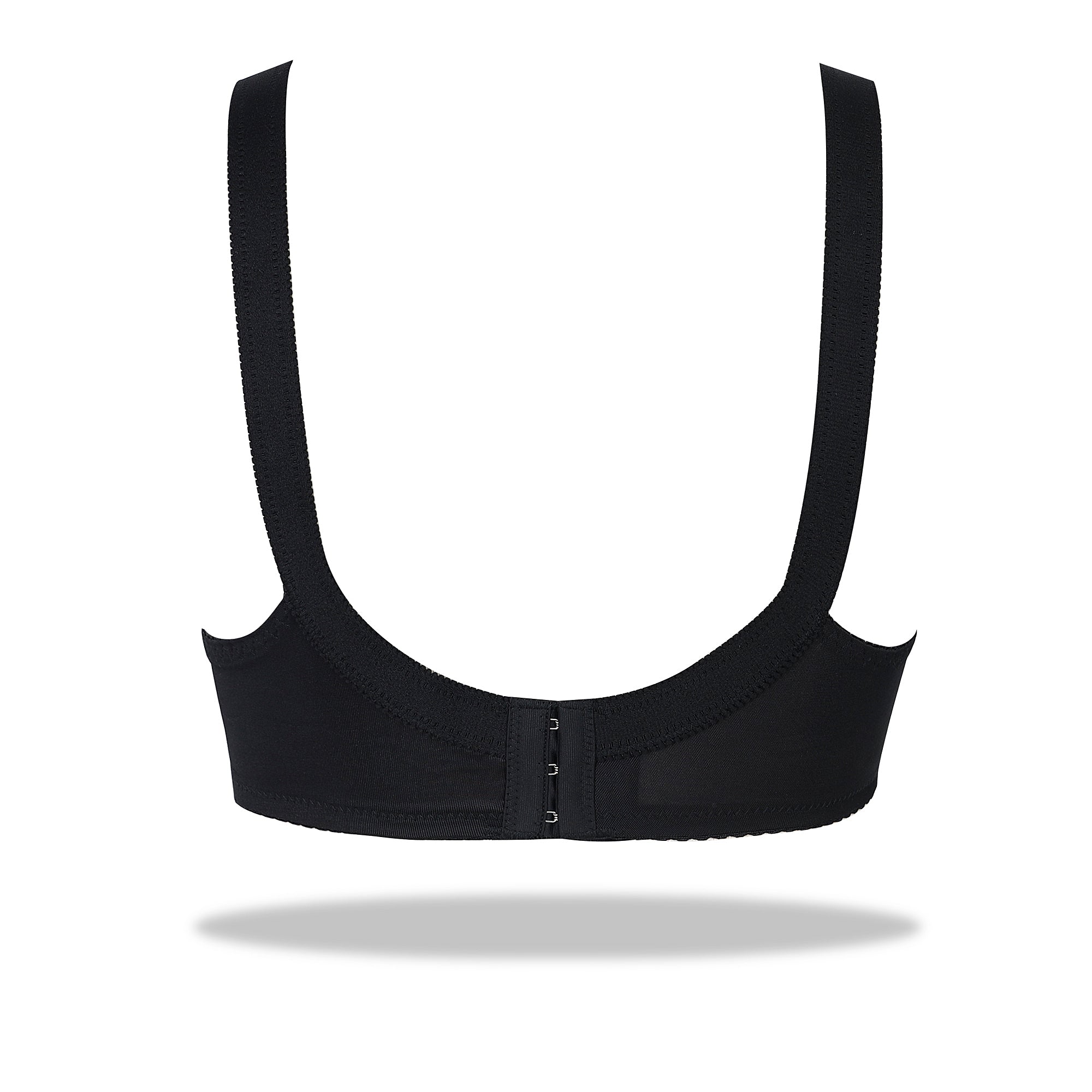 Maroon Doreen Bra - Cotton Full Coverage Non-Padded Wirefree Bra