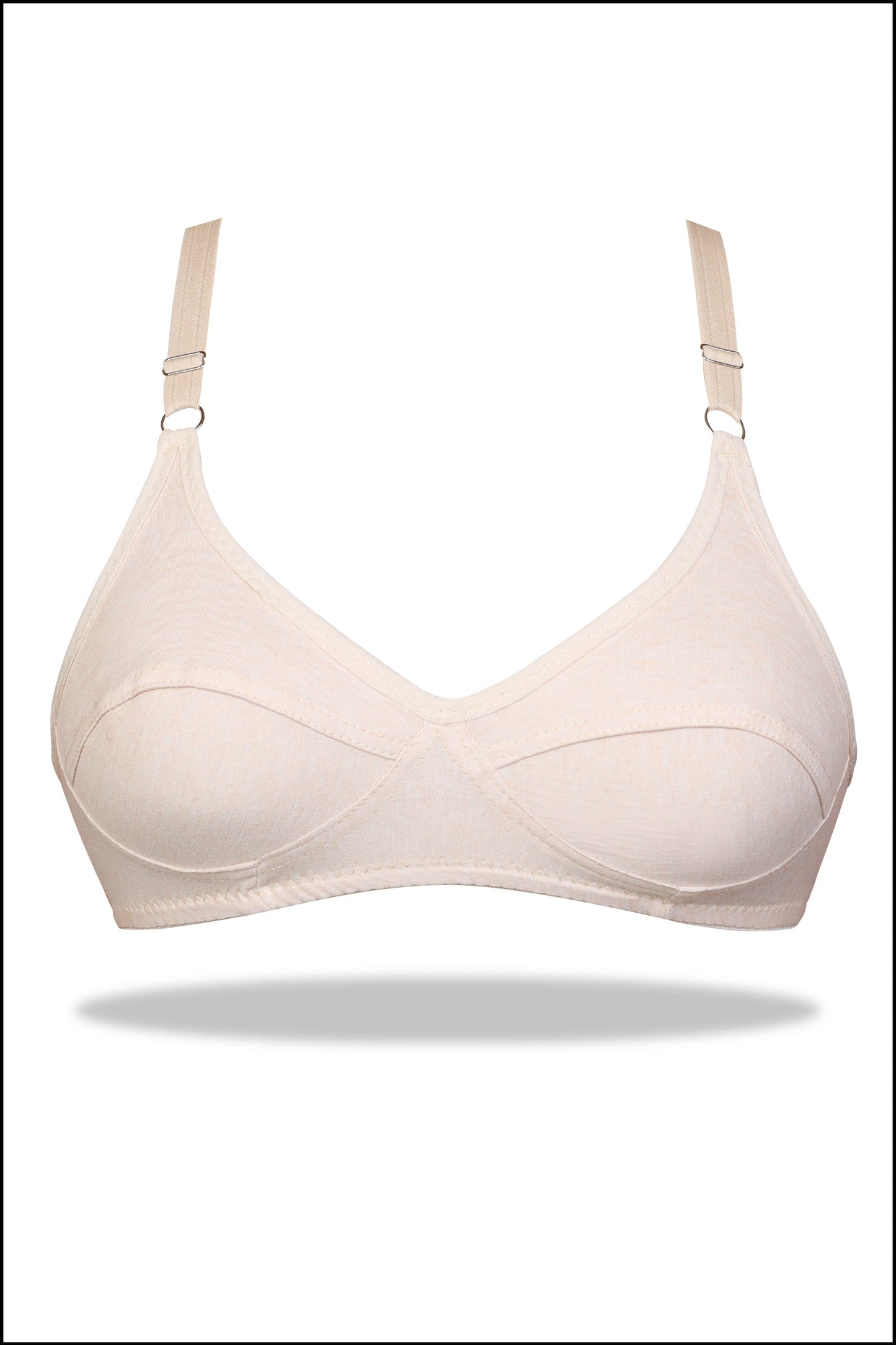 Green Luxury Everyday Knitted Cotton Bra