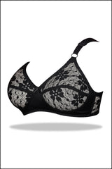 Black Top Gun Wirefree Stretchable Bra