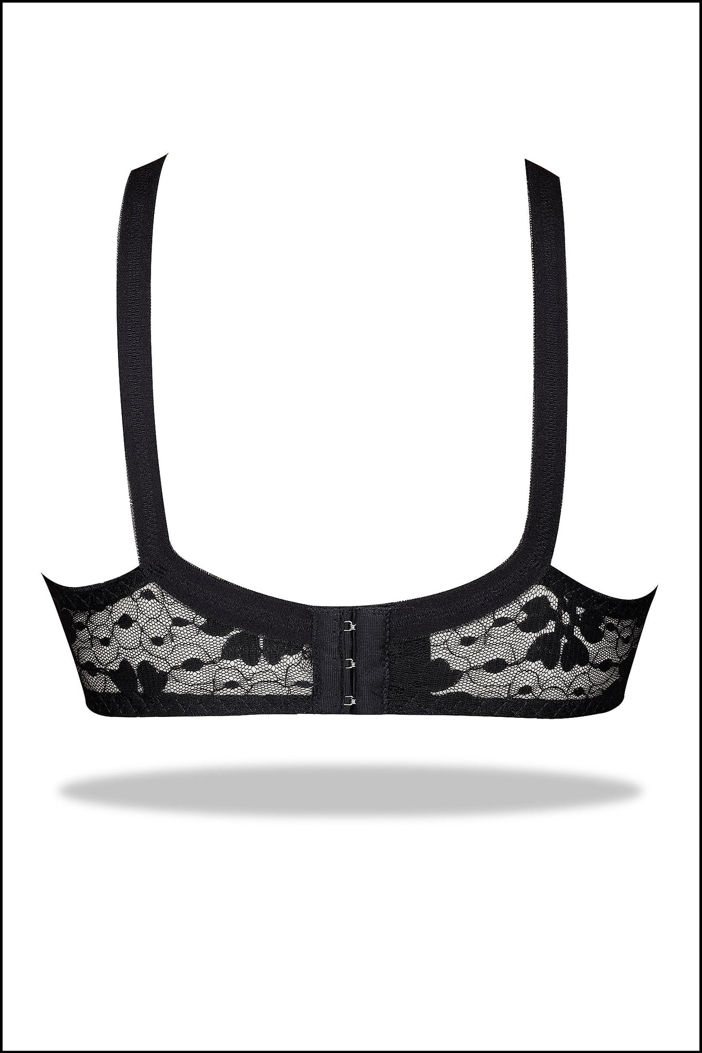 Black Top Gun Wirefree Stretchable Bra