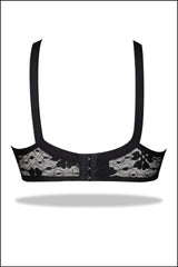 Black Top Gun Wirefree Stretchable Bra