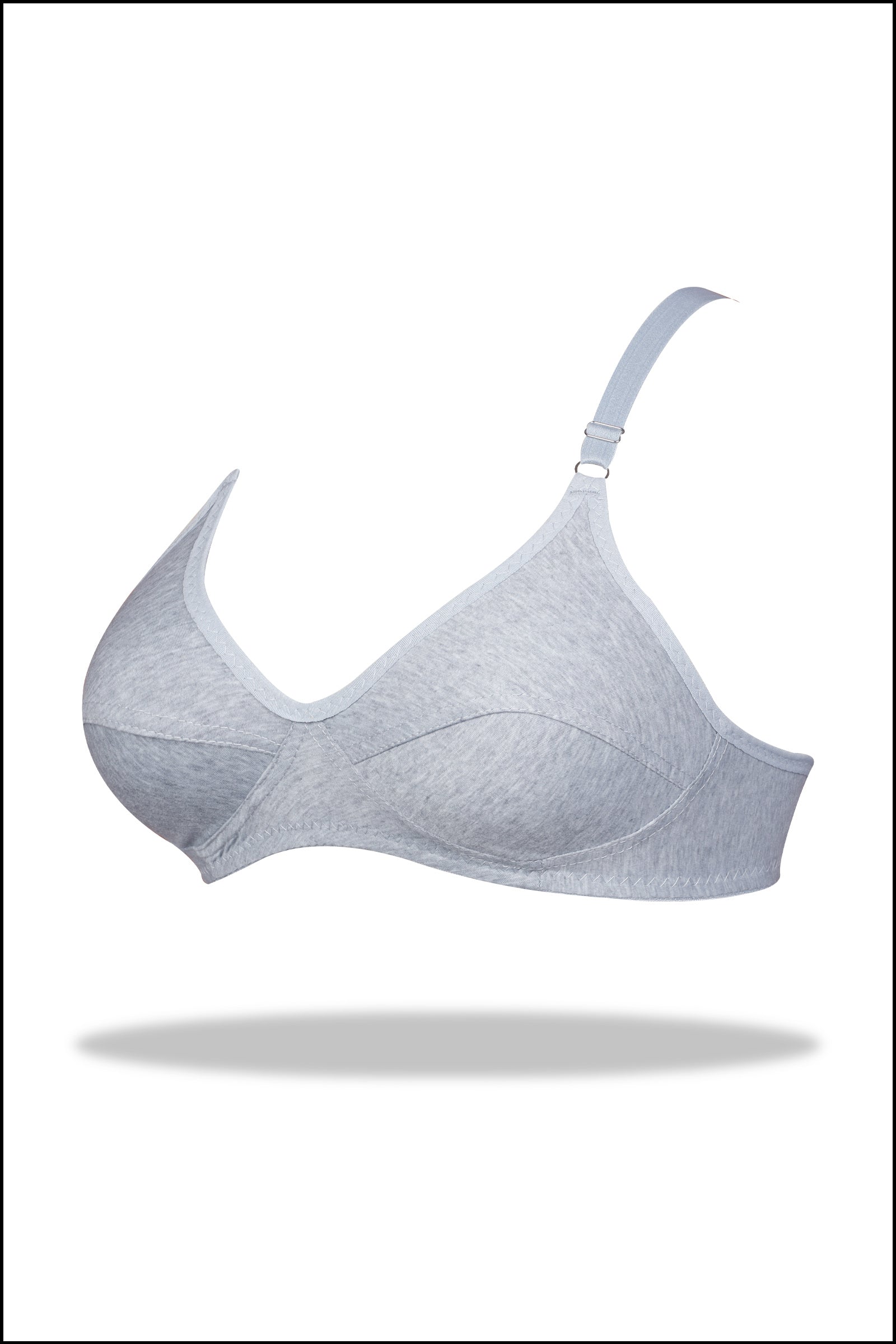 Green Luxury Everyday Knitted Cotton Bra