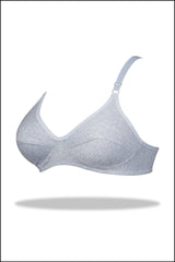 Purple Luxury Everyday Knitted Cotton Bra