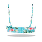 Pink Padded Printed Floral Essence with Stretchable Straps