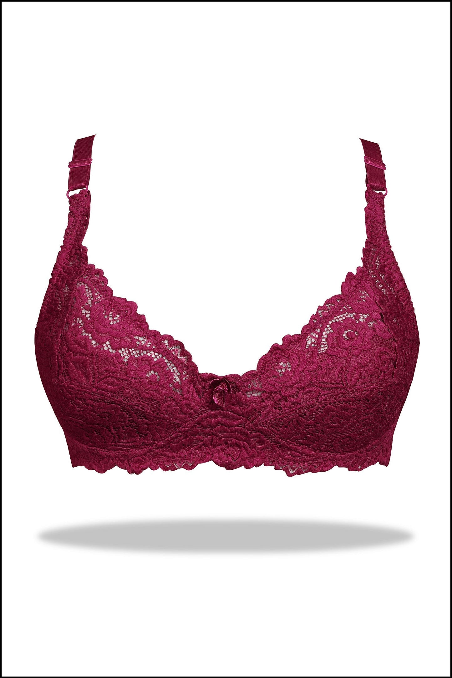 Black European Bust Bliss - Light Padded