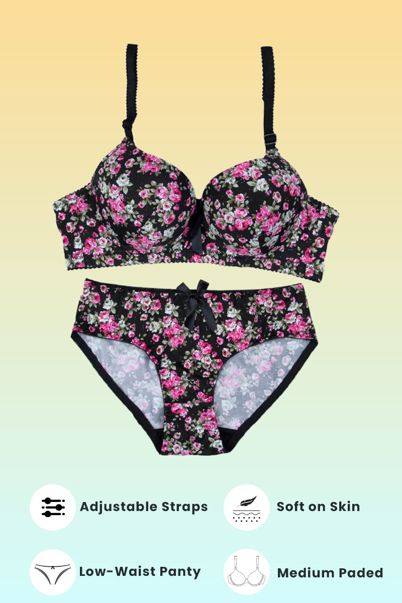 Plum Spring Padded Set