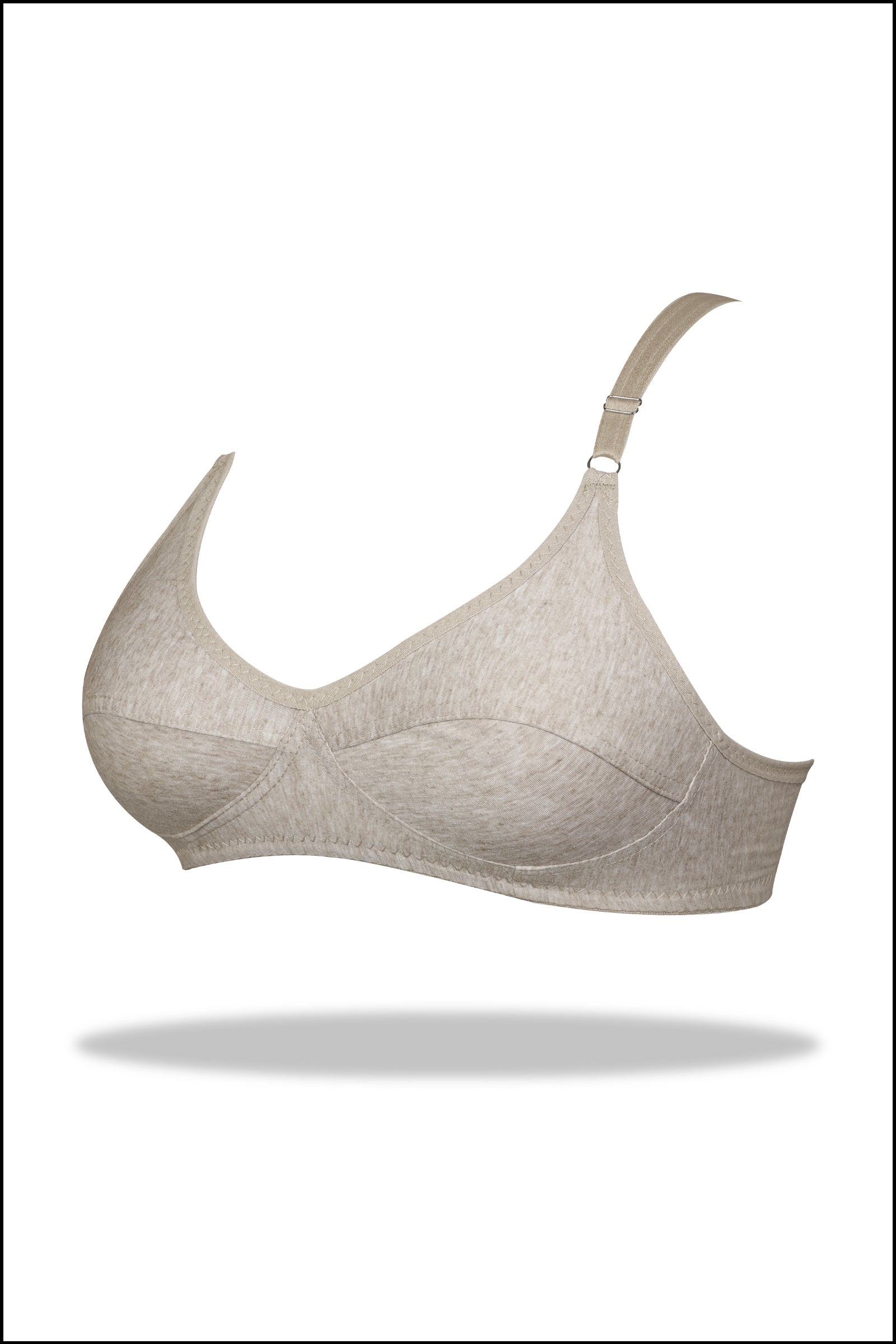 Purple Luxury Everyday Knitted Cotton Bra