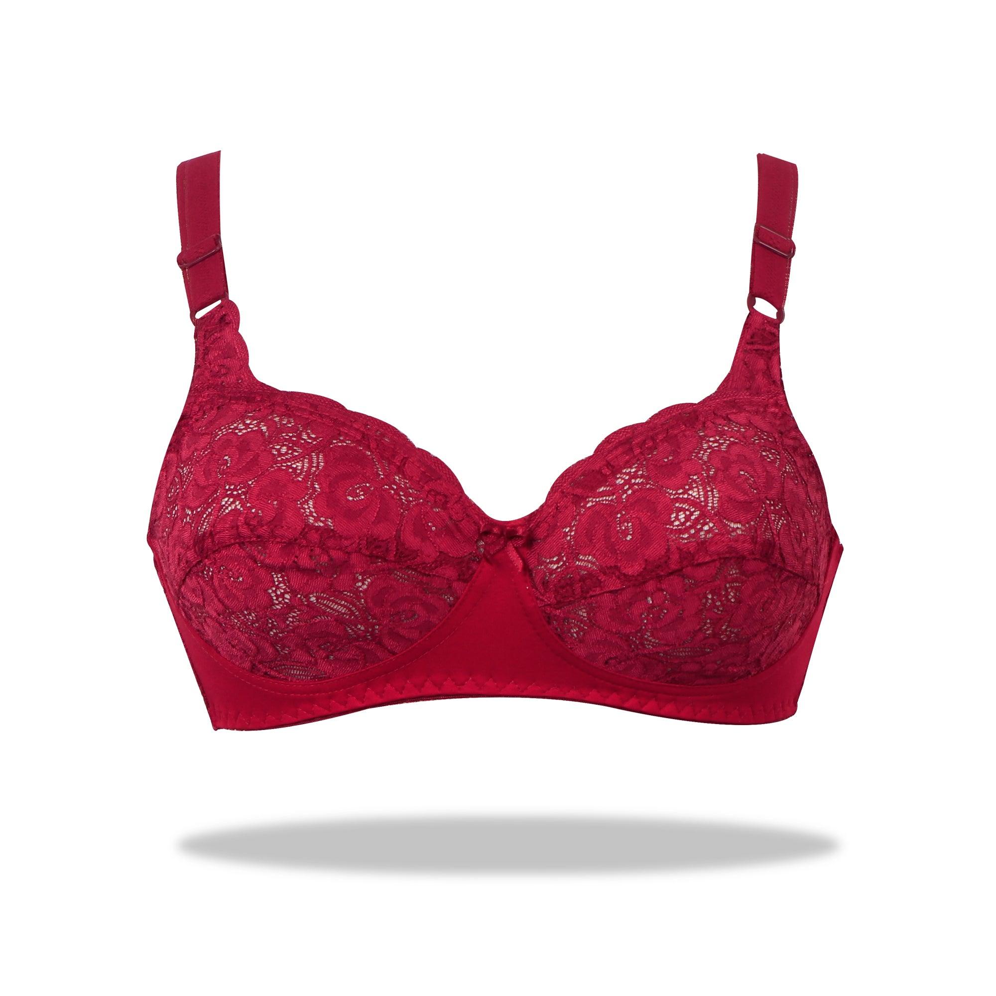 Maroon Top Gun Wirefree Stretchable Bra