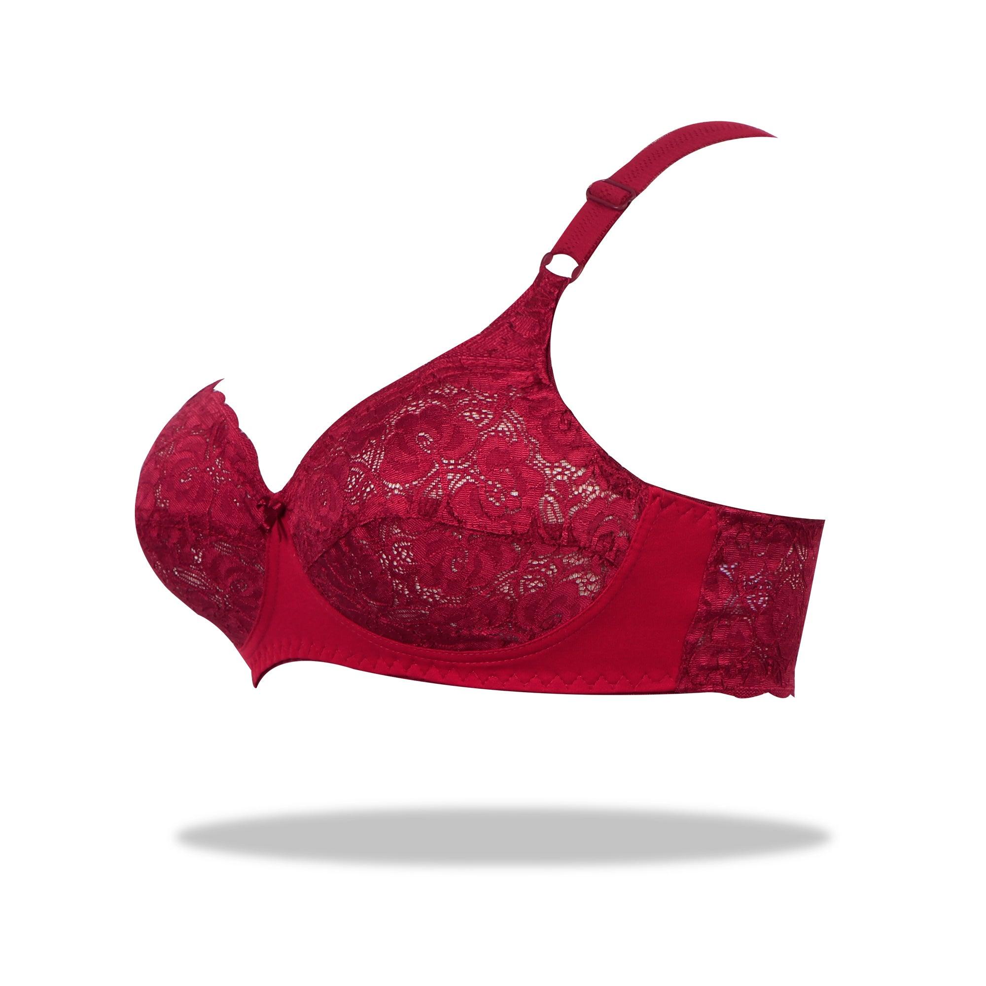 Maroon Top Gun Wirefree Stretchable Bra