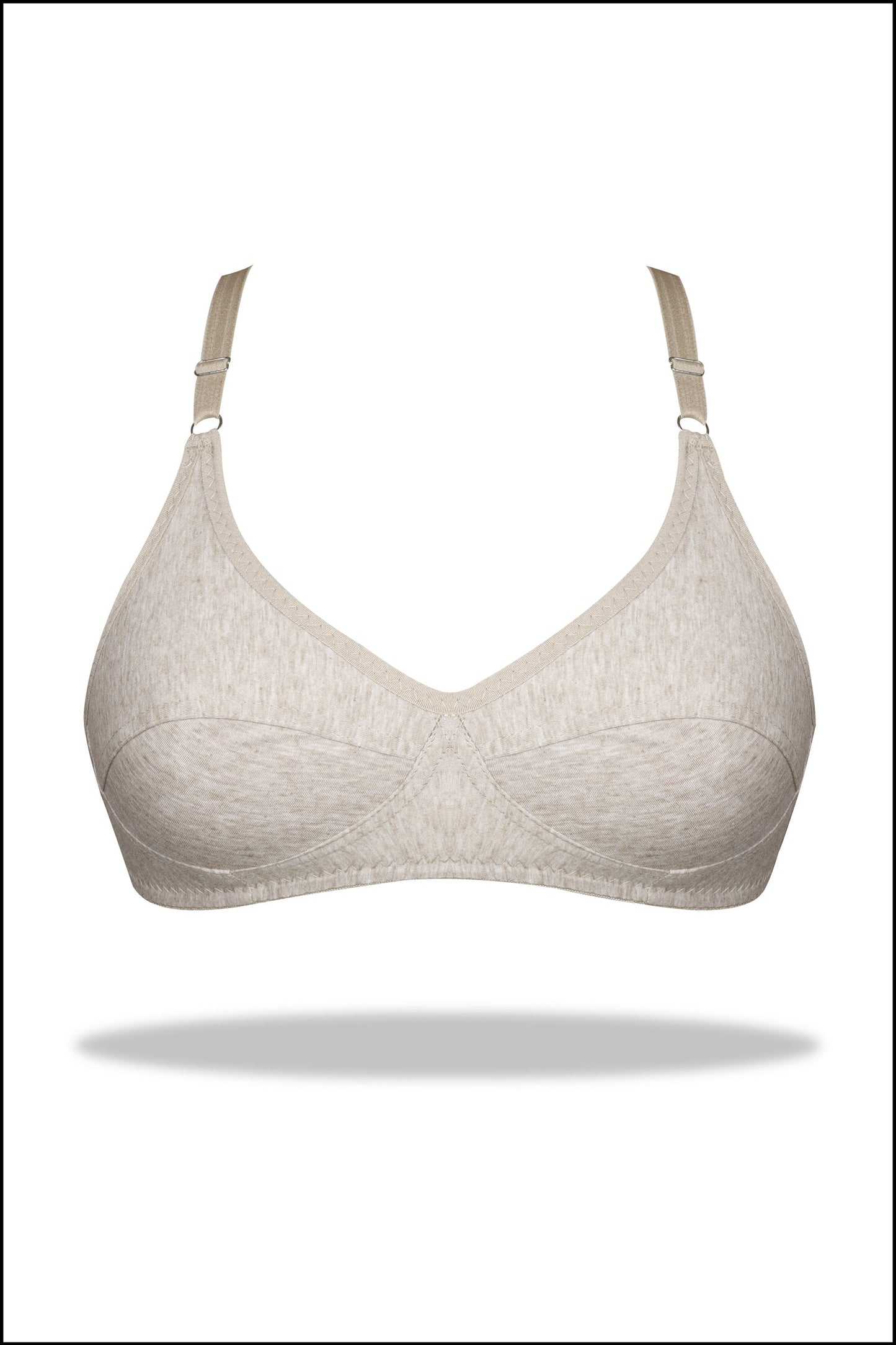 Purple Luxury Everyday Knitted Cotton Bra