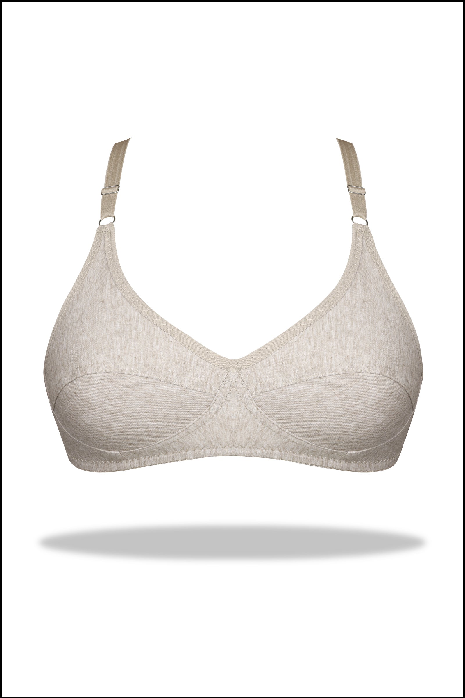 Purple Luxury Everyday Knitted Cotton Bra