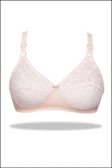 Beige Top Gun Wirefree Stretchable Bra