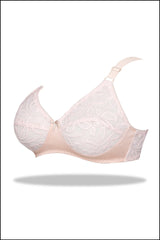 Beige Top Gun Wirefree Stretchable Bra