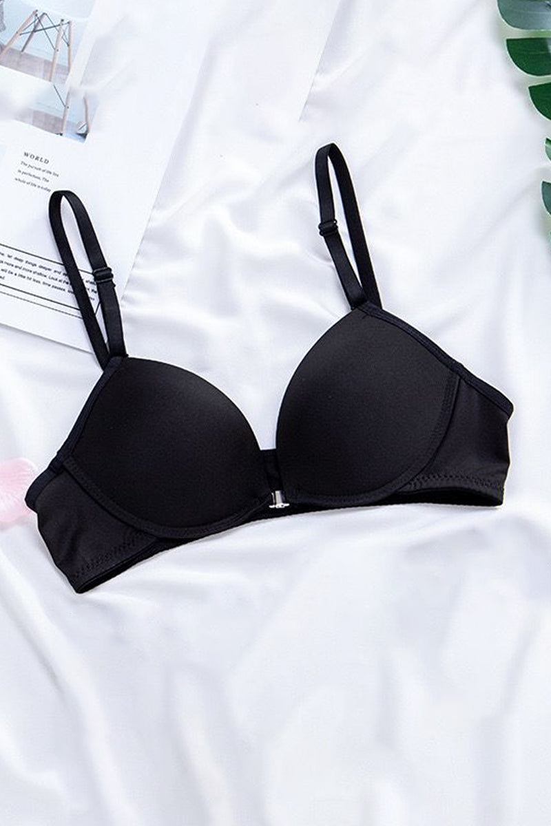 Blue Front Open - Soft Padded Bra