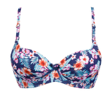 Floral Weightless Padded Scoop Bra