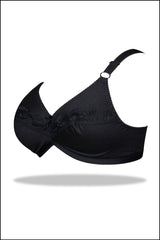 Black Call-Me-Pretty Cotton Bra