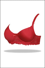 Black Double Padded Pushup Bra and Panty Set