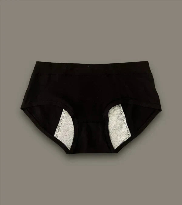 Womante Grey Leak Proof Double Layered Period Underwear