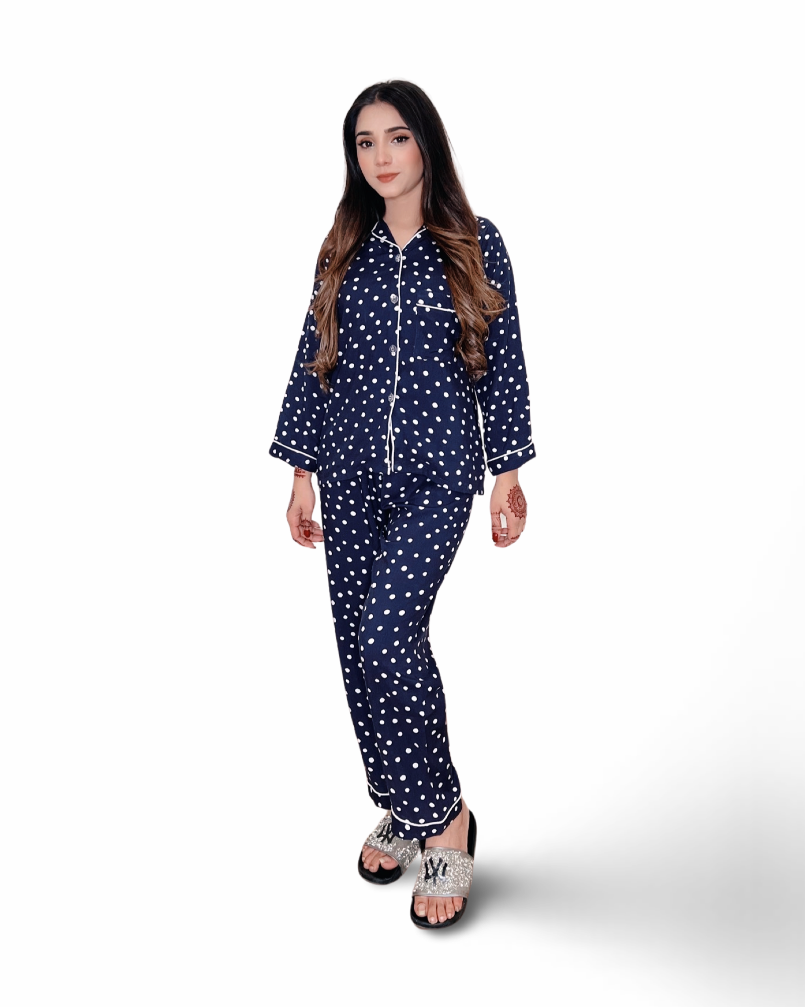 Premium Printed Soft Linen Loungewear for Her
