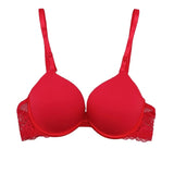 Womante Luxury Soft Padded Bra with Ultimate Pushup Experience - Red