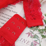 Womante Luxury Soft Padded Bra with Ultimate Pushup Experience - Red