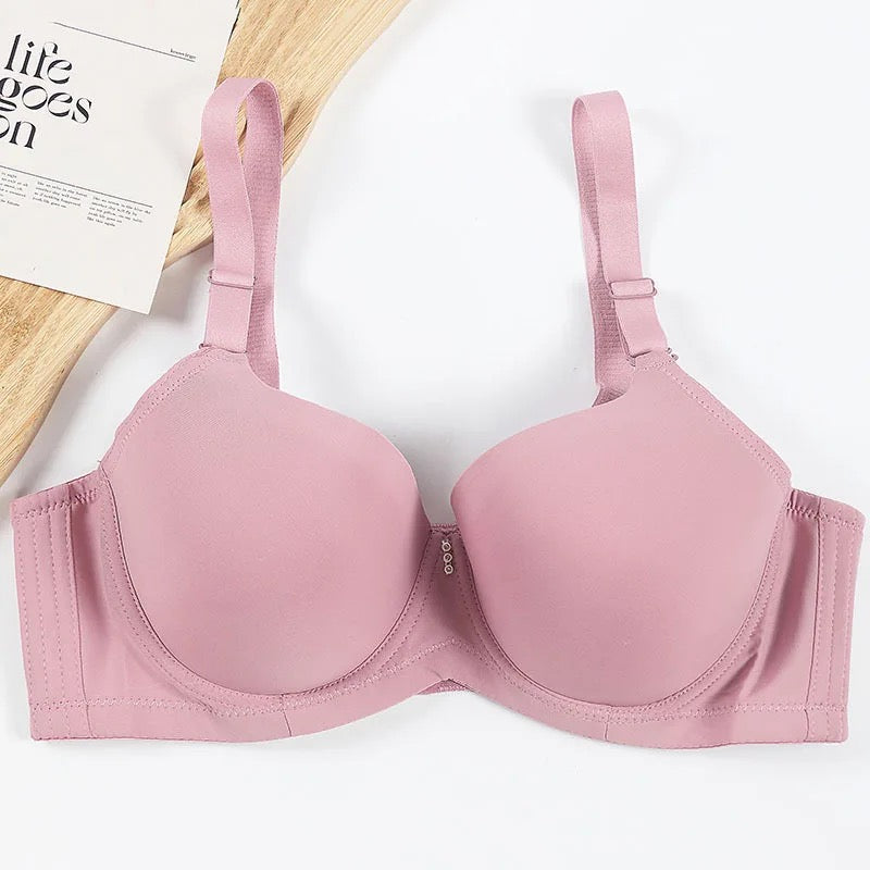 Womante Padded Wired T-Shirt Bra - Tea Pink
