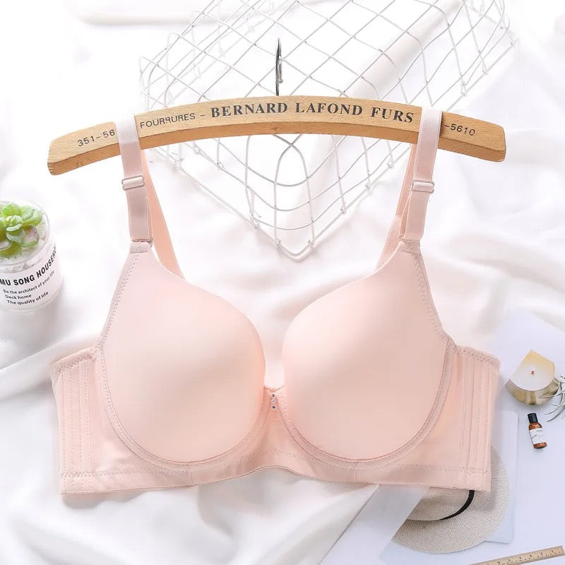 Womante Padded Wired T-Shirt Bra - Tea Pink