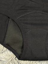Womante 5 Layered Heavy Flow Period Panty - Black