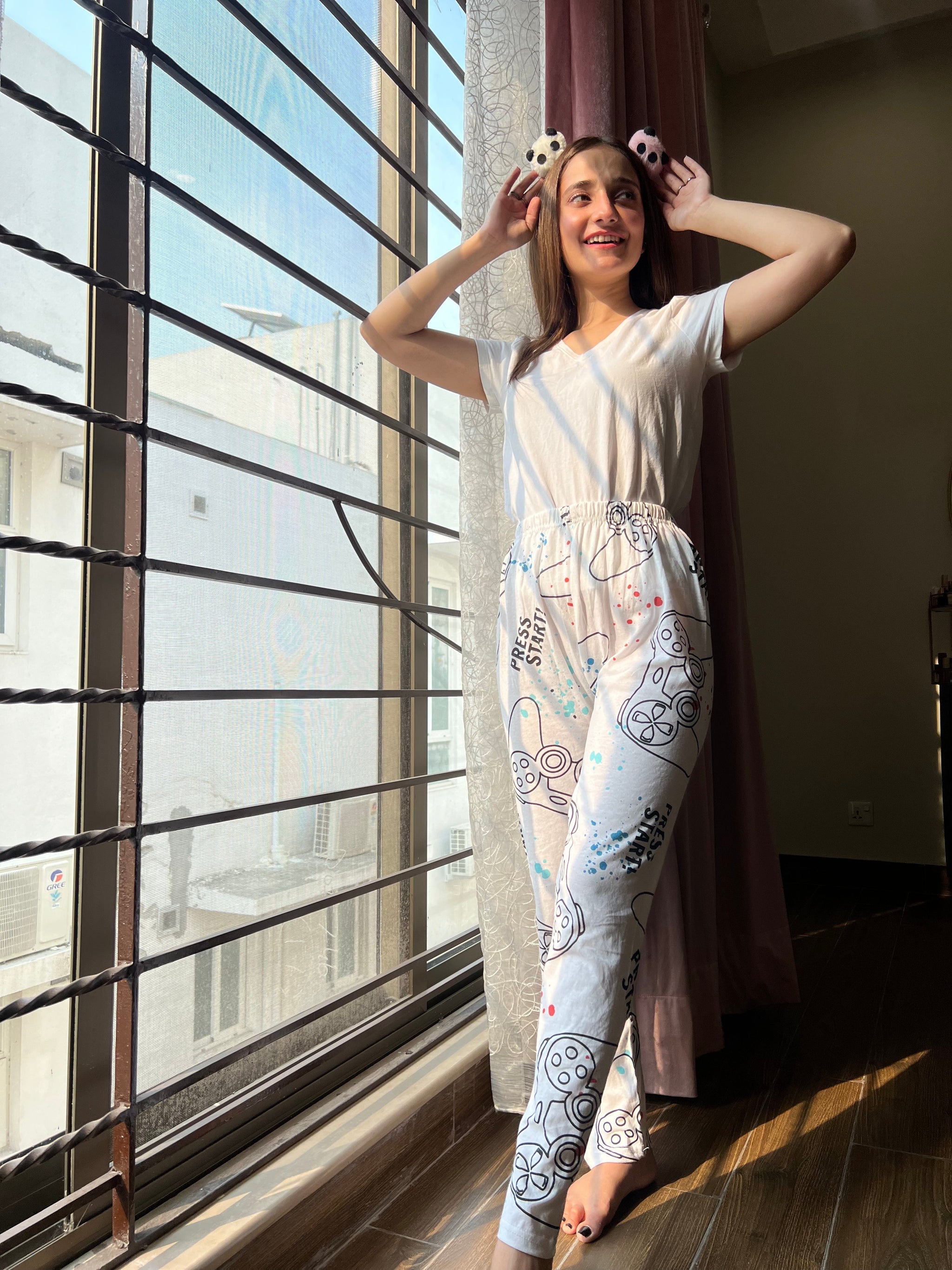Womante Luxe Cotton Trousers