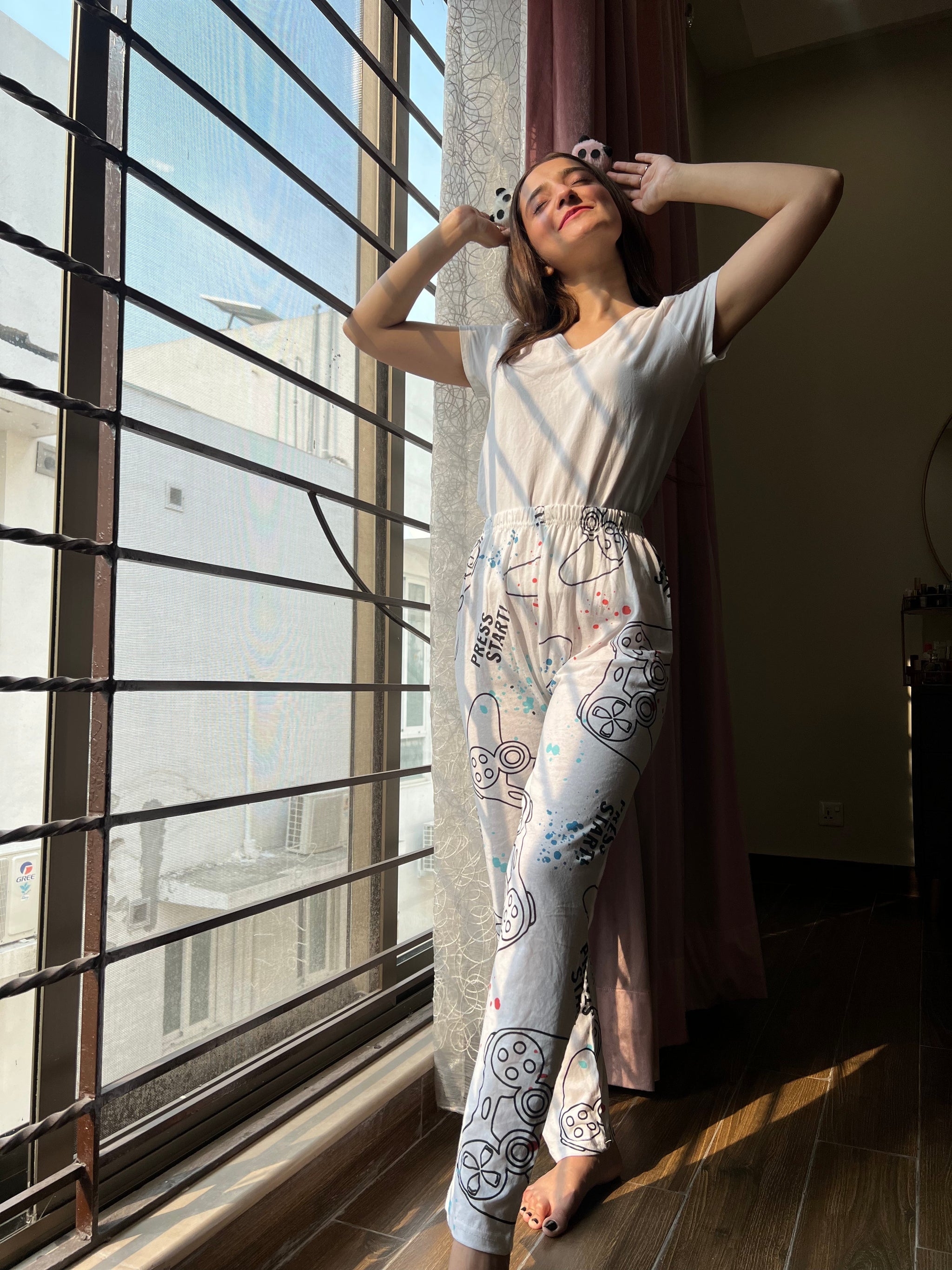 Womante Luxe Cotton Trousers