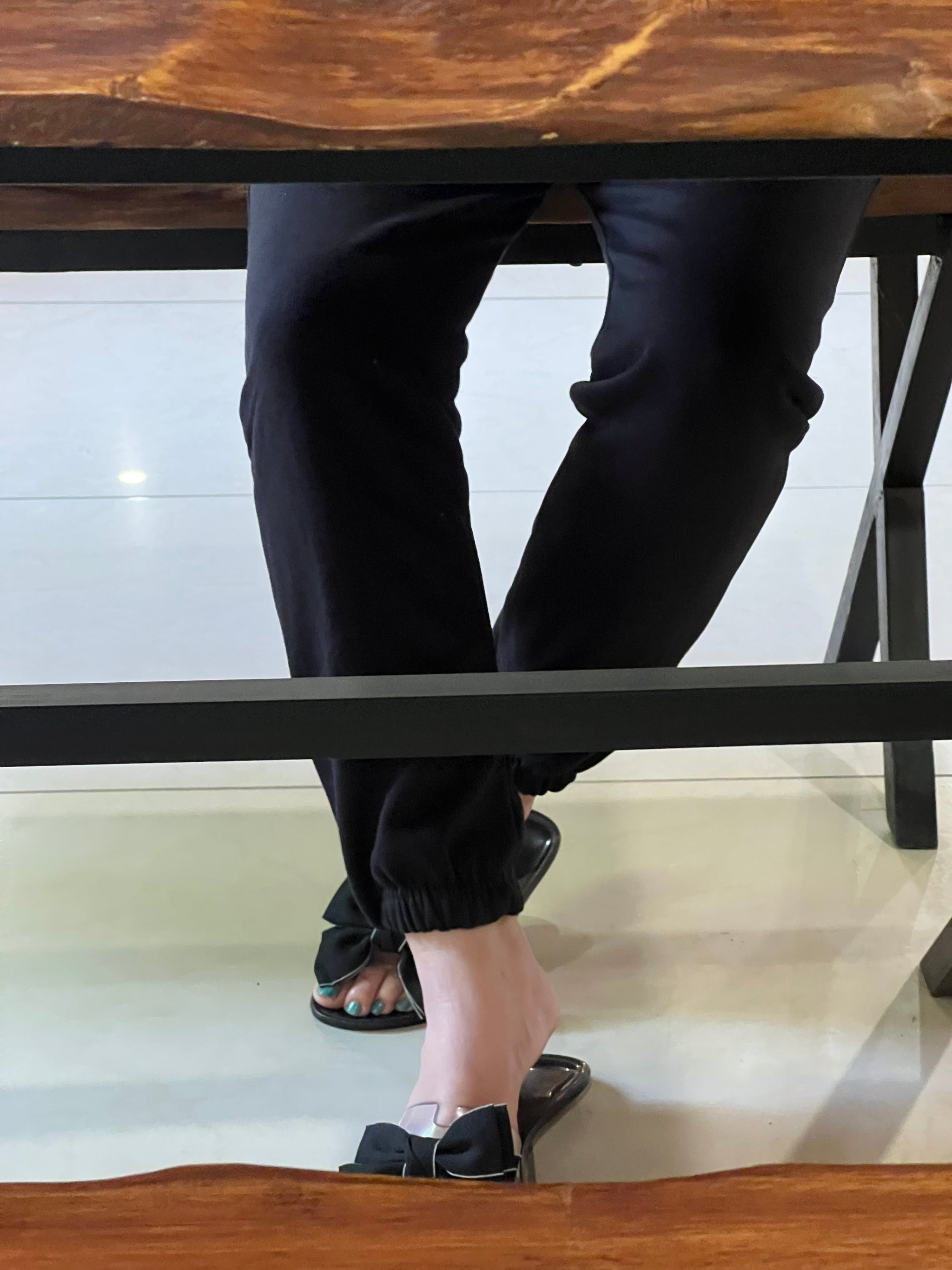 Womante High Quality Fleece Trousers - Black
