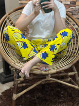 Womante Luxe Cotton Trousers - Yellow Minnion